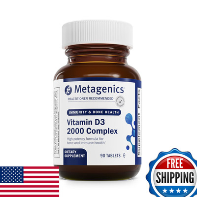 Metagenics D3 2000 Iu Complex Vitamin D3 Supplement - Supports Bone Health