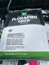 General Hydroponics FloraPro Grow 10-12-22 25 LB bag
