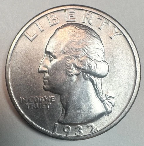 1932 S WASHINGTON QUARTER! GEMBU+ NR #G64788