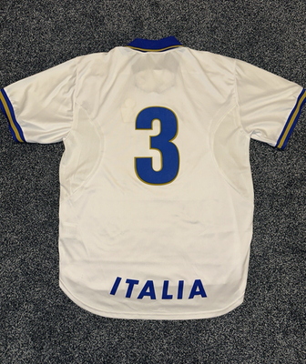 ITALY MALDINI 1996 AWAY FOOTBALL SOCCER JERSEY SHIRT NIKE XXL