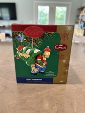 The Simpsons D'Oh Tannenbaum Christmas Tree Ornament w/Sound Homer Carlton Cards