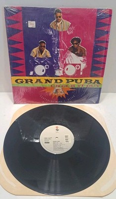 Grand Puba Check It Out 12'' Vinyl Feat Mary J Blige 1992 Hiphop 0-66354 VG++