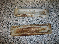 1955-1959 Chevy Truck Radio Delete Plate Dash Emblem 1956 1957 1958 2 Available