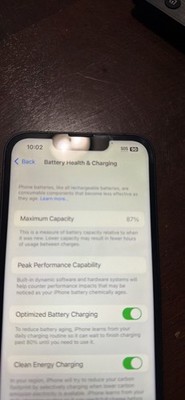 Apple iPhone 13 mini 128GB Black Dual SIM Unlocked iOS Optimized Charging