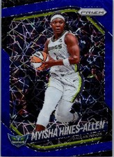 2025 Panini Prizm WNBA Myisha Hines-Allen #96 Blue Velocity