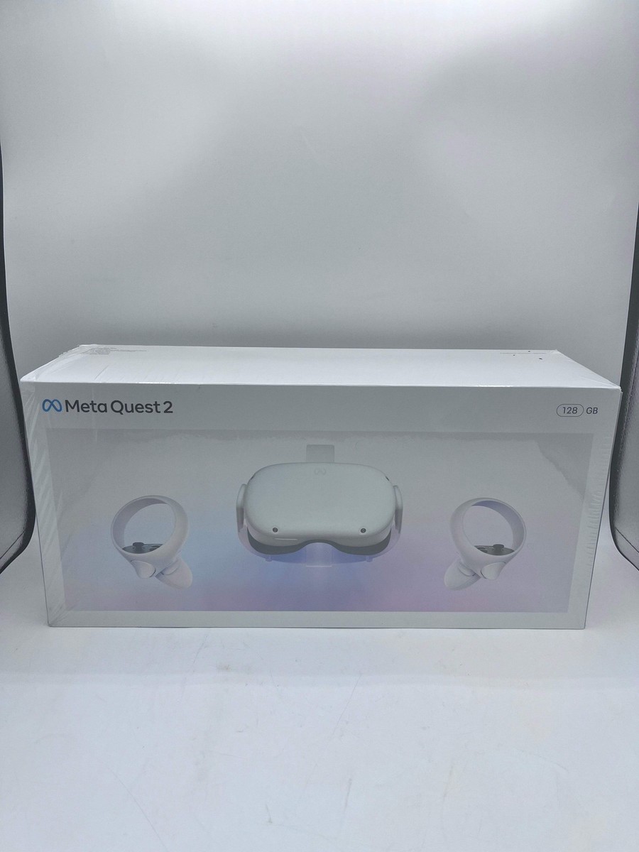 Meta Oculus Quest 2 128GB Standalone VR Headset - White for sale
