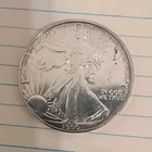 U.S. Mint 1990 American Silver Eagle $1 1 oz Silver Bullion Coin Uncertified