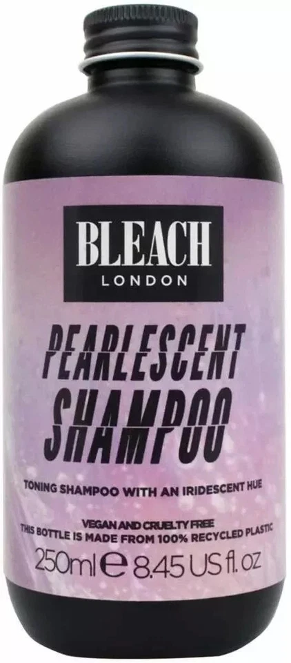 BEACH LONDON Bleach London Pearlescent Shampoo 250ml – Soft Iridescent Shine for Hair