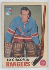 1969-70 O-Pee-Chee Ed Giacomin #33 HOF 0mx5