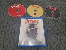 Berserk: The Golden Age Arc Movie Collection 3-Disc Blu-ray Set Oop Viz Media 