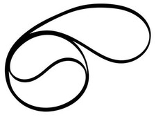 TURNTABLE DRIVE BELT - FOR THE SANYO G2711 MUSIC CENTRE