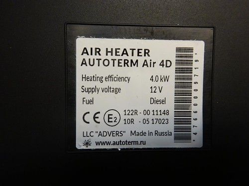 Planar Autoterm Standheizung Luftheizung 4D 12V mit Vorwahluhr Comfort Control - Picture 2 of 9