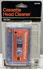 Gemini Audio Cassette Head Cleaner Wet Type Used No Fluid