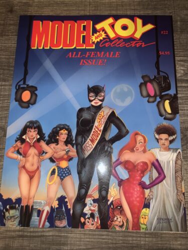  Modelo y coleccionista de juguetes # 22 edición femenina 1992 revista Wonder Woman  - Imagen 1 de 10
