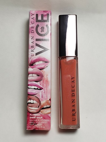 Urban Decay Vice Plumping Shine Hydrating Lip Gloss Balm Name Drop New In Box - Picture 4 of 12