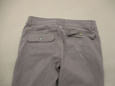 Pantalon De Randonnée Femme PrAna - Gris, Taille 8, Coupe Droite, Stretch (occasion)