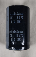 New Old Stock - Nichicon Electrolytic Capacitor 6800uF 80 WV 85C USA 9512