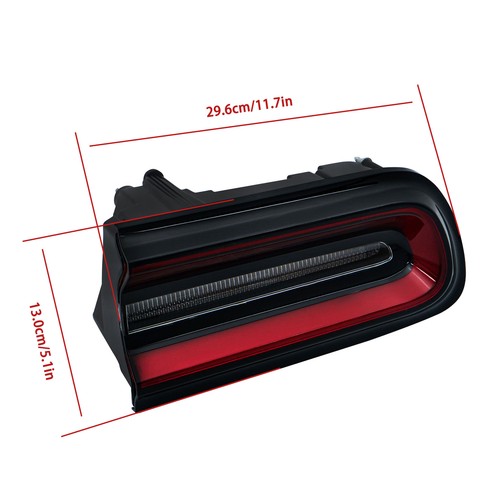 For Dodge Challenger 2015-2023 Passenger/Right Side LED Tail Light Brake Lamp - Bild 11 von 13