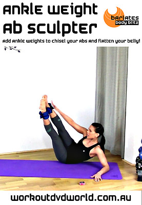 Abs Toning EXERCISE DVD - Barlates Body Blitz ANKLE WEIGHT AB SCULPTOR ...