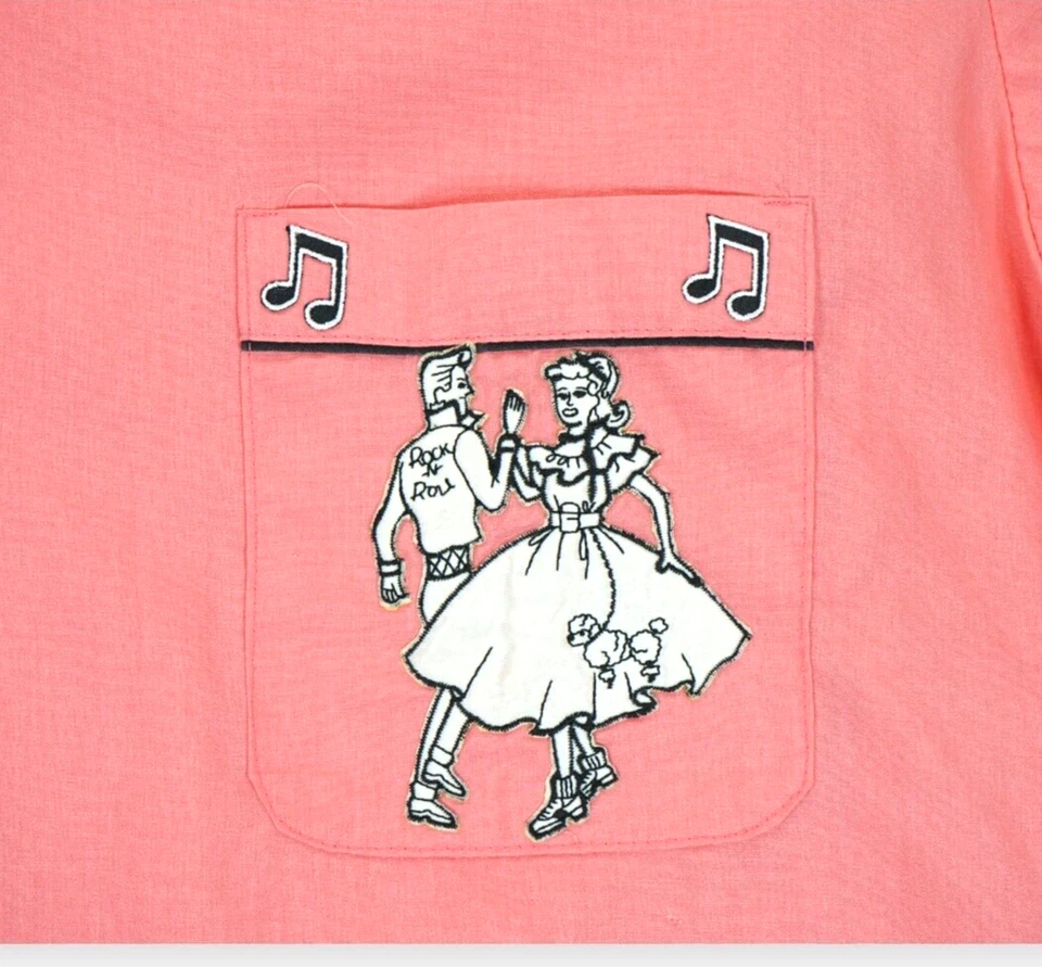 Camisa de Colección Hilton Active Apparel Para Hombre Talla Grande Bolsillos Parcheada Hecha en EE. UU. Foto 3 de 4