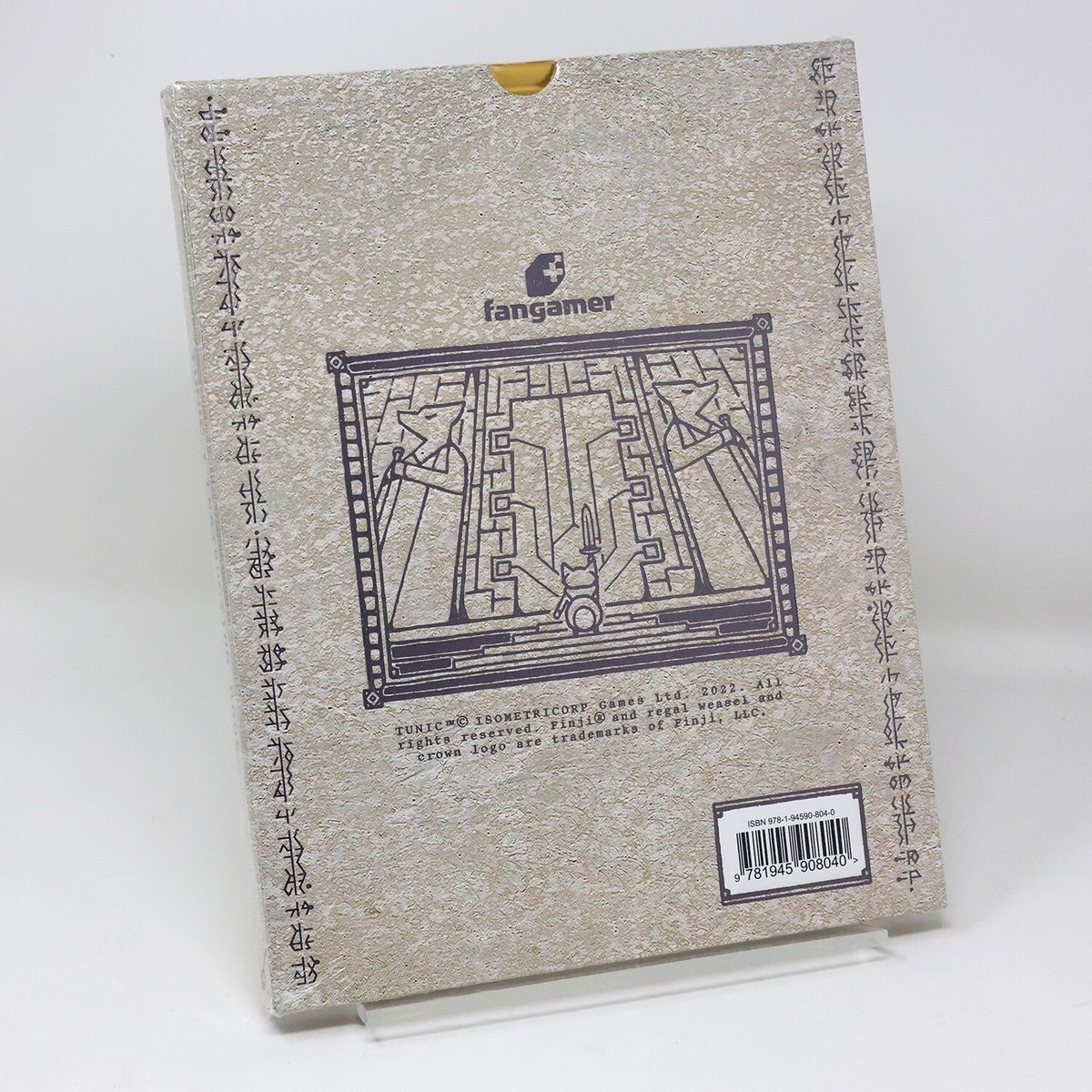TUNIC Instruction Book + Slipcase Hardcover In-Game Manual Art