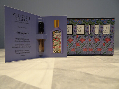 Gucci Flora Gorgeous Magnolia Eau De Parfum (EDP) Spray 6x1,5ml Neu