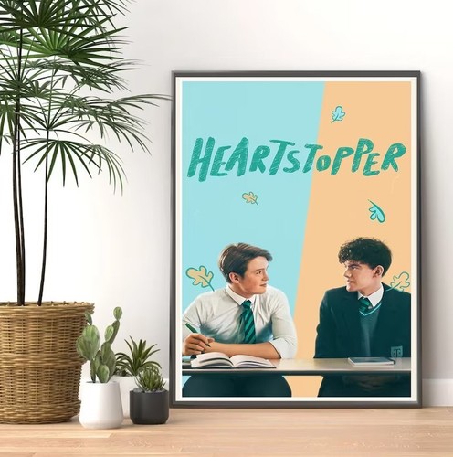 Heartstopper (2022) Poster Show In Metallo - 20x30 Cm - Arredo Da Parete Vintage - 2