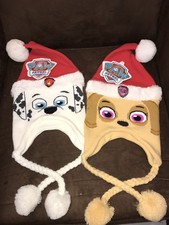 PAW PATROL NICKELODEON PUPPY LAPLANDER WINTER HAT/SANTA HAT WARM COZY CUTE