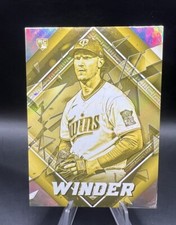 Josh Winder 2022 Topps Fire Gold Minted RC Minnesota Twins Baseball 199