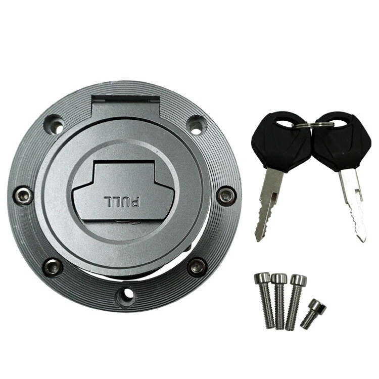 Llaves de bloqueo de tapa de tanque de combustible para Yamaha 2001-2017 FZ1 09-17 FZ6R 15-23 YZF-R1M Foto 4 de 4