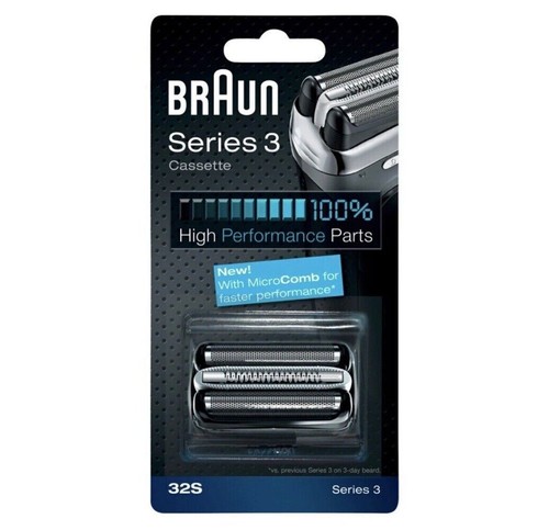 Original 32S Braun Ersatz-Scherkopf Series 3 Scherfolie mit Messer Kombipack / - Bild 3 von 5