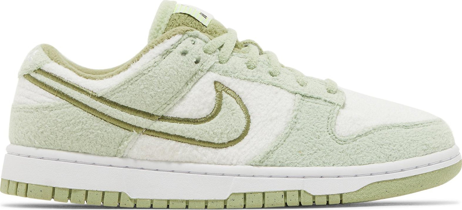 [DQ7579-300] Женский флисовый рюкзак Nike Dunk Low SE Honeydew (W)
