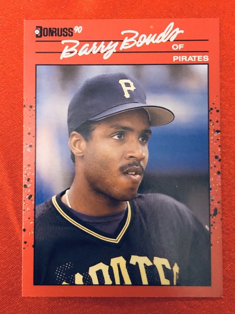 1990 BARRY BONDS 126 Donruss Leaf Baseball Card MINT EBay
