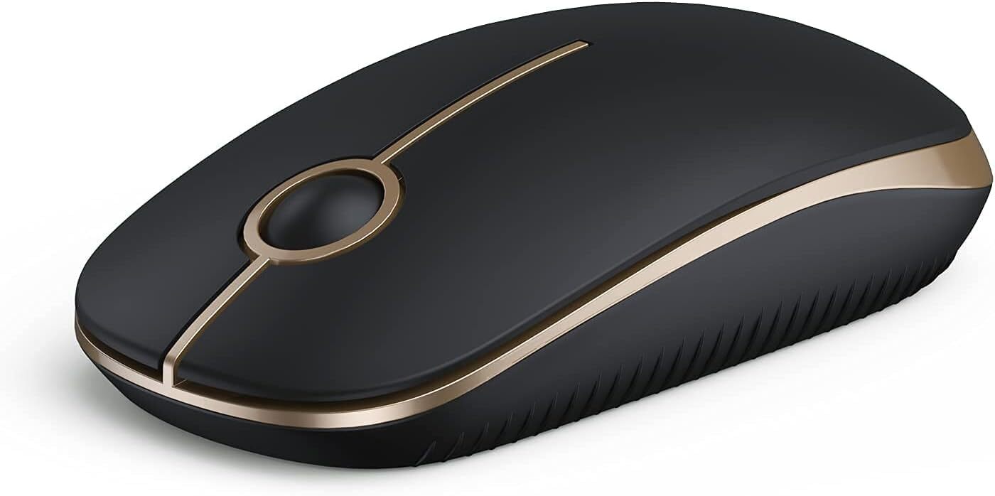 Seenda Wireless Mouse, 2.4GHz Silent Mouse with USB Receiver, 18 month battery