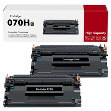 2 PACK Compatible Canon 070H Toner Cartridge MF465dw MF462dw LBP247dw LBP246dw
