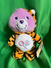 Care Bears HALLOWEEN SHARE BEAR IN TIGER COSTUME 7 Stuffed Plush 2002