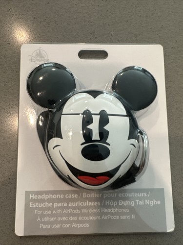 Disney Parks Classic Mickey Mouse Headphone Case for AirPods Wireless Headphones - Picture 2 of 6