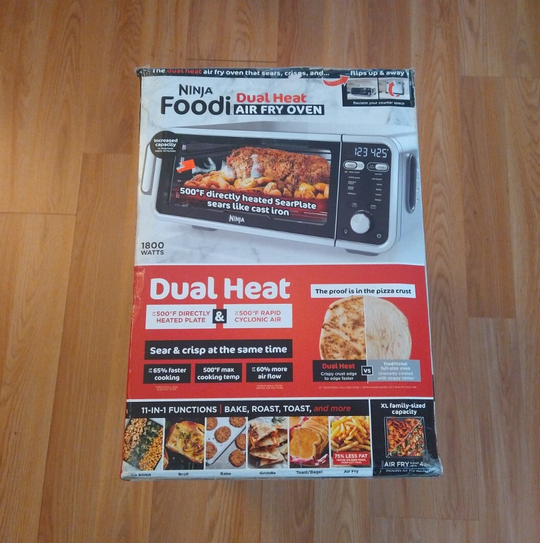 Ninja Dual Heat Air Fryer Oven 622356572569 eBay