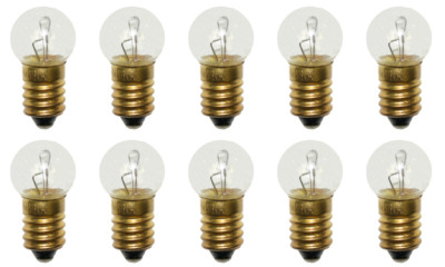Box of 10 #258 Blinking Lamp Bulb Flashing Lightbulbs 14V 3.8W 0.27A