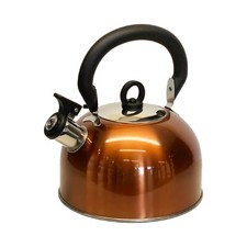 Stainless Steel Whistling Kettle Gas Hob Tea  Camping 2.5 L by Buckingham