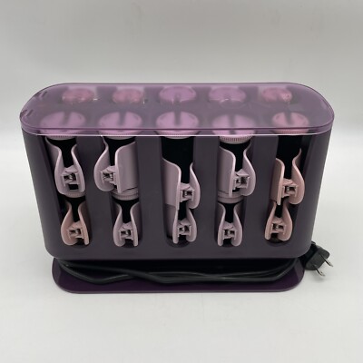 Remington Pro Hair Setter With Thermaluxe 20 Thermal Heated Rollers H9100 