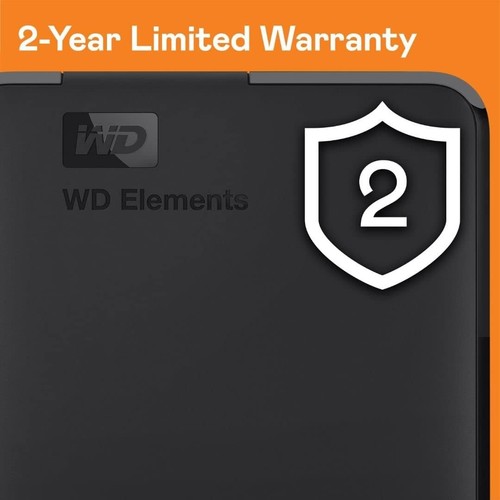 WD Elements 2TB Portable External Hard Drive HDD WDBU6Y0020BBK USB 3.0 Brand New - Picture 9 of 9