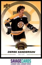 2023-24 Upper Deck Boston Bruins Centennial Derek Sanderson #1 Boston Bruins