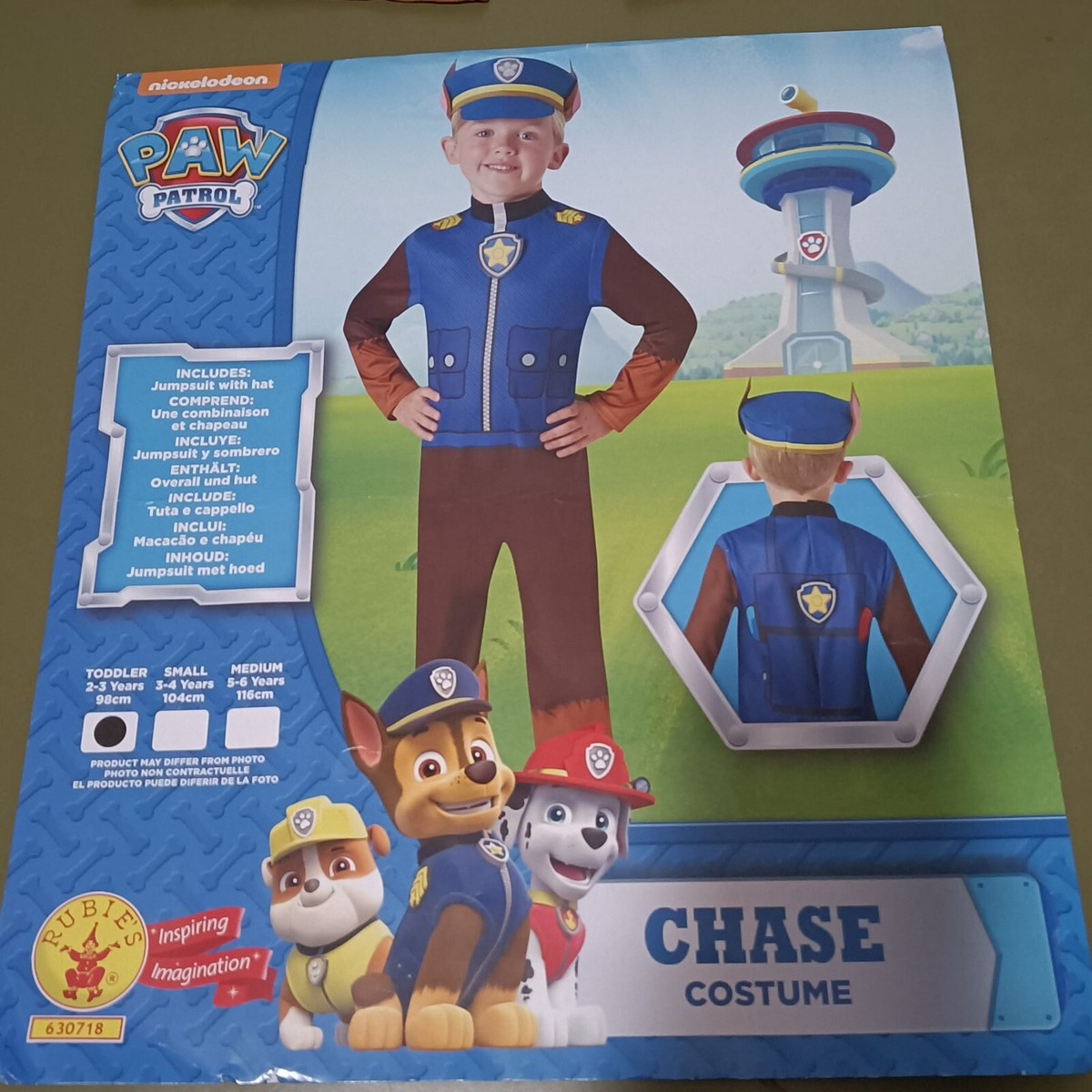 Paw Patrol Vestiti Di Carnevale Da Maschietto Carnevale Bambino