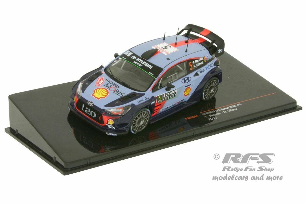 Hyundai i20 Coupe WRC Neuville Rallye Monte Carlo 2017 1:43
