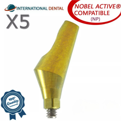 5x Angular Adapter Head 15° (NP) For N0bel Bi0care Active Hex Dental Fixture