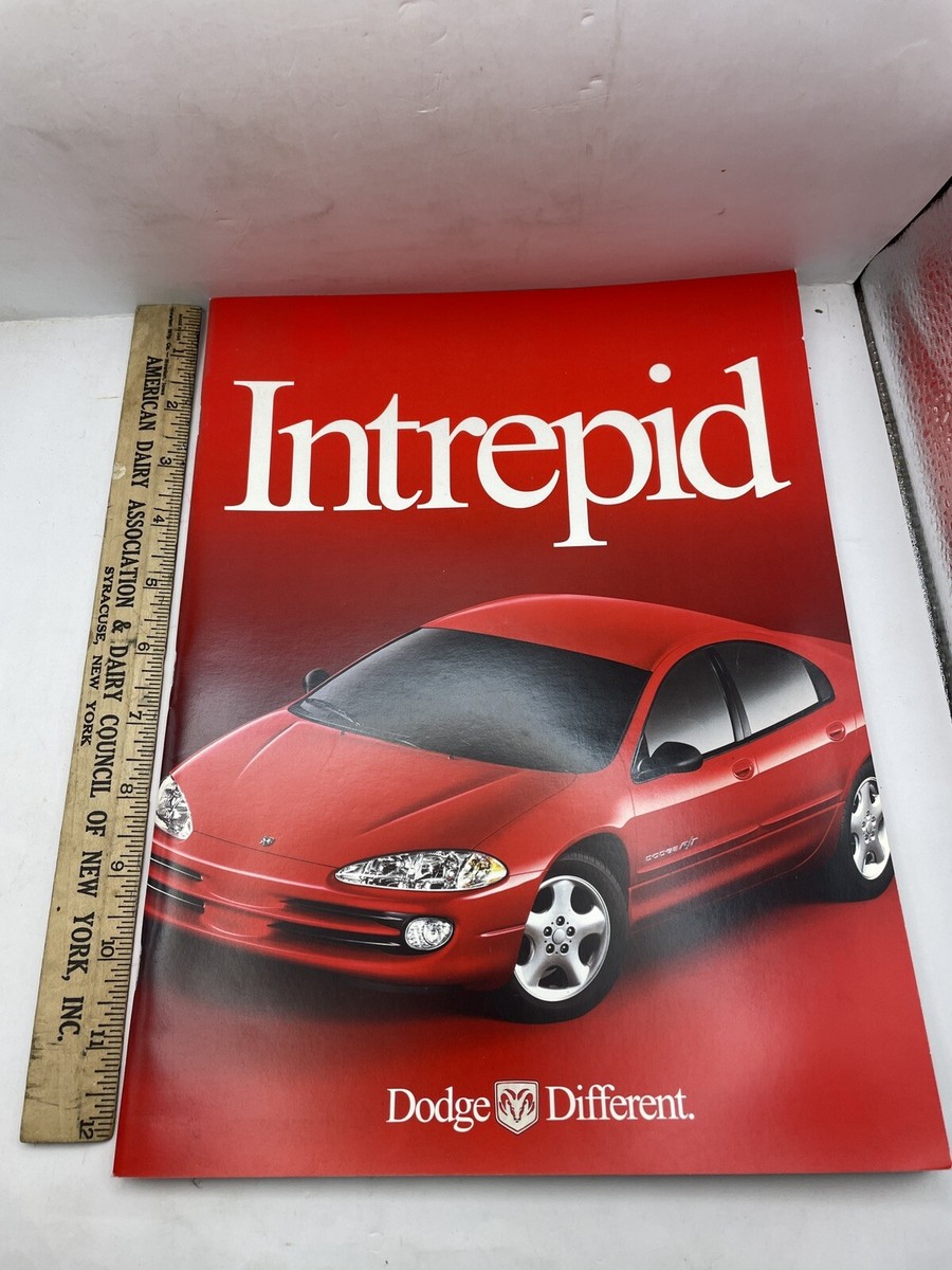 NOS 2000 Dodge Intrepid Deluxe Sales Brochure R/T GAB8 | eBay