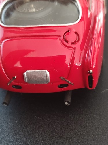TAMEO KIT Montato da profesionista 1/43 - Ferrari 340 Mexico 1952 Rosso - Foto 16 di 22