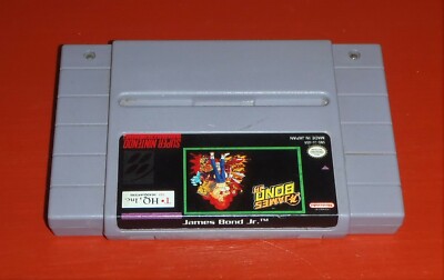 James Bond Jr. (Super Nintendo Entertainment System, 1992 SNES)-Cartridge Only