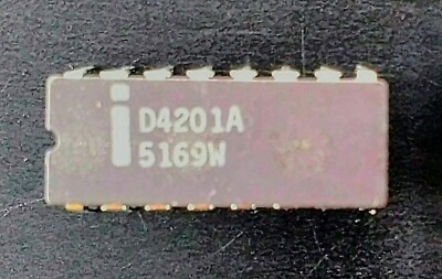 Rare Vintage Intel-IC - Type D4201A / Clockgenerator / NOS